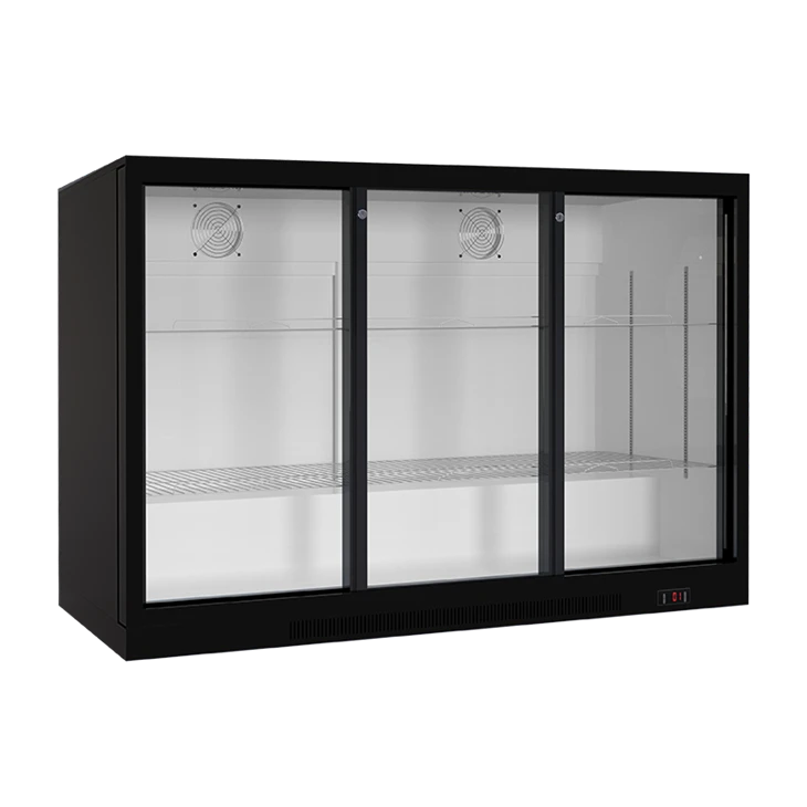Triple Sliding Door Beer Cooler